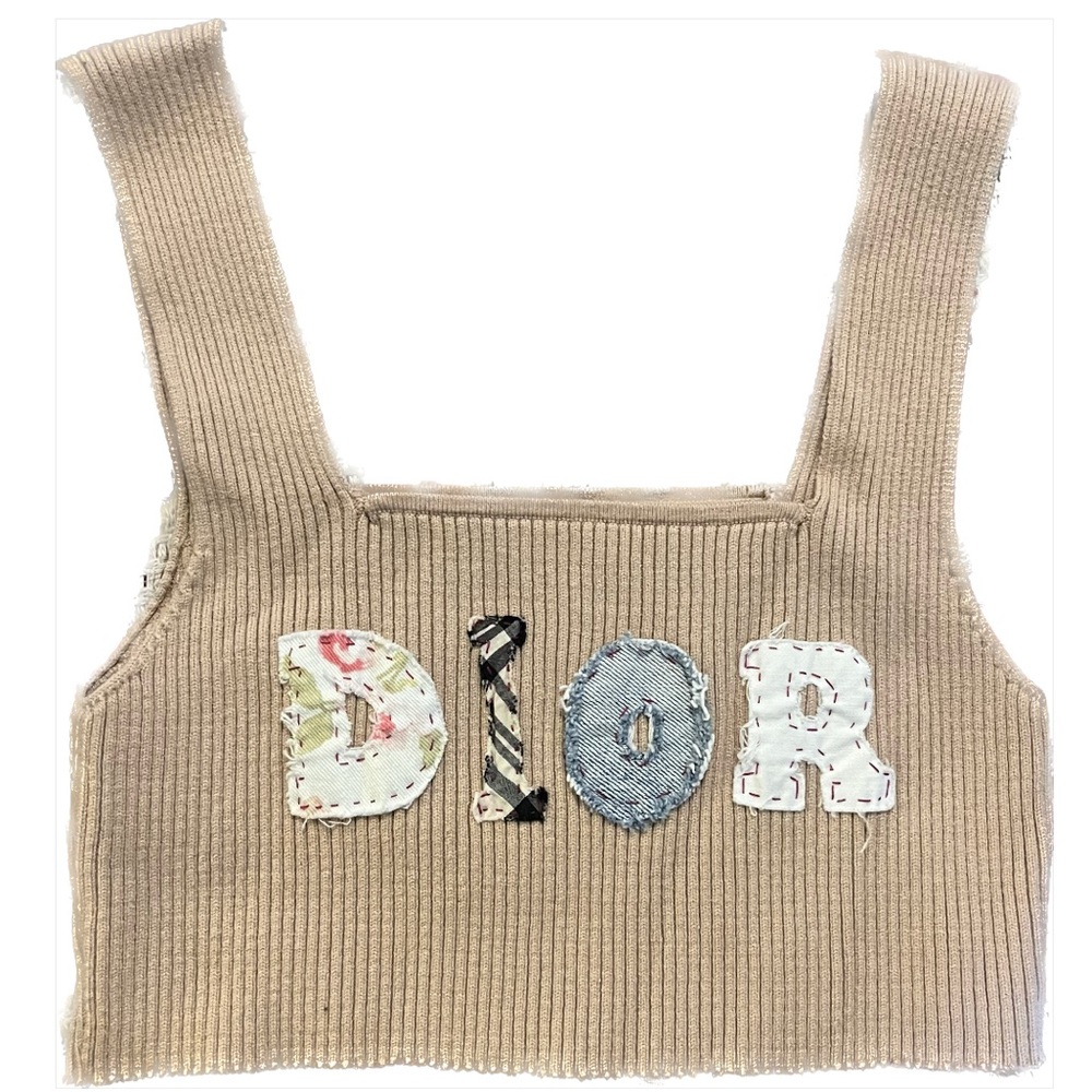 Embroidered tank top